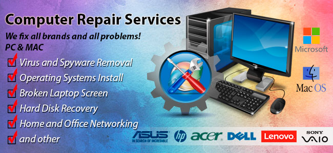 Bradford Computer Repair Services Prices